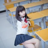 Shika小鹿鹿《六花》主题写真：10张全套美图
