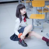 Shika小鹿鹿《六花》主题写真：10张全套美图