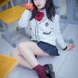 Shika小鹿鹿《六花》主题写真：10张全套美图