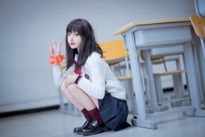 Shika小鹿鹿《六花》主题写真：10张全套美图