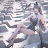Shika小鹿鹿《麻衣学姐》主题写真：18张全套美图