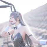 Shika小鹿鹿《麻衣学姐》主题写真：18张全套美图