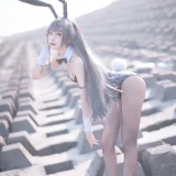 Shika小鹿鹿《麻衣学姐》主题写真：18张全套美图