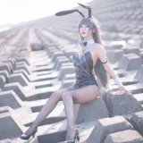 Shika小鹿鹿《麻衣学姐》主题写真：18张全套美图