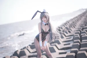 Shika小鹿鹿《麻衣学姐》主题写真：18张全套美图