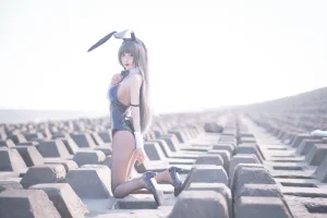 Shika小鹿鹿《麻衣学姐》主题写真：18张全套美图