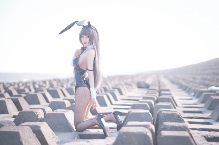Shika小鹿鹿《麻衣学姐》主题写真：18张全套美图