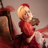 Shika小鹿鹿《尼禄礼服》主题写真：15张全套美图
