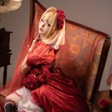 Shika小鹿鹿《尼禄礼服》主题写真：15张全套美图