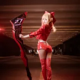 Shika小鹿鹿《尼禄赛车》主题写真：11张全套美图