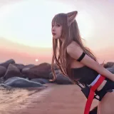 Shika小鹿鹿《天火泳装》主题写真：22张全套美图，含1个视频