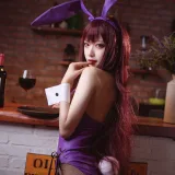 Shika小鹿鹿《兔女郎师匠》主题写真：11张全套美图