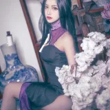 Shika小鹿鹿《万花旗袍》主题写真：6张全套美图