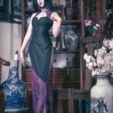 Shika小鹿鹿《万花旗袍》主题写真：6张全套美图