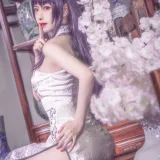 Shika小鹿鹿《学姐旗袍》主题写真：13张全套美图