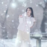 Shika小鹿鹿《雪景》主题写真：29张全套美图