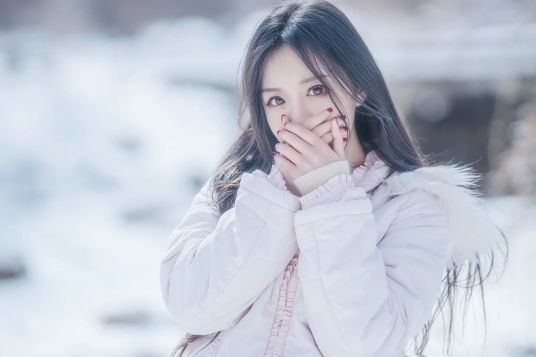 Shika小鹿鹿《雪景》主题写真：29张全套美图
