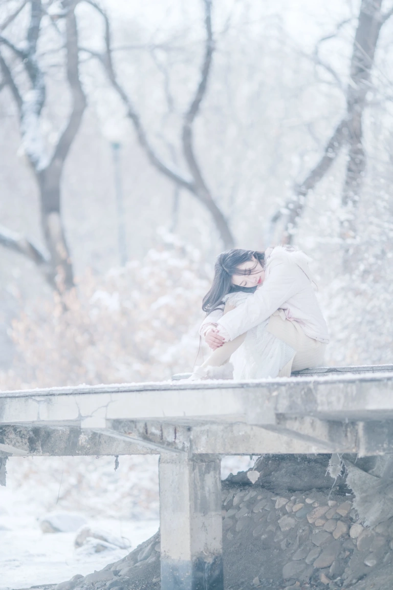 Shika小鹿鹿《雪景》主题写真：29张全套美图