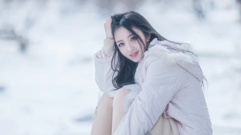 Shika小鹿鹿《雪景》主题写真：29张全套美图