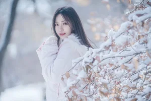 Shika小鹿鹿《雪景》主题写真：29张全套美图