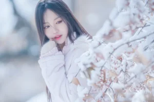 Shika小鹿鹿《雪景》主题写真：29张全套美图