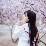Shika小鹿鹿《樱花》主题写真：13张全套美图