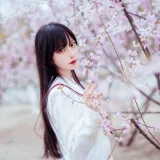 Shika小鹿鹿《樱花》主题写真：13张全套美图