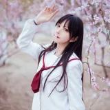 Shika小鹿鹿《樱花》主题写真：13张全套美图