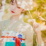 Shika小鹿鹿《中秋》主题写真：18张全套美图