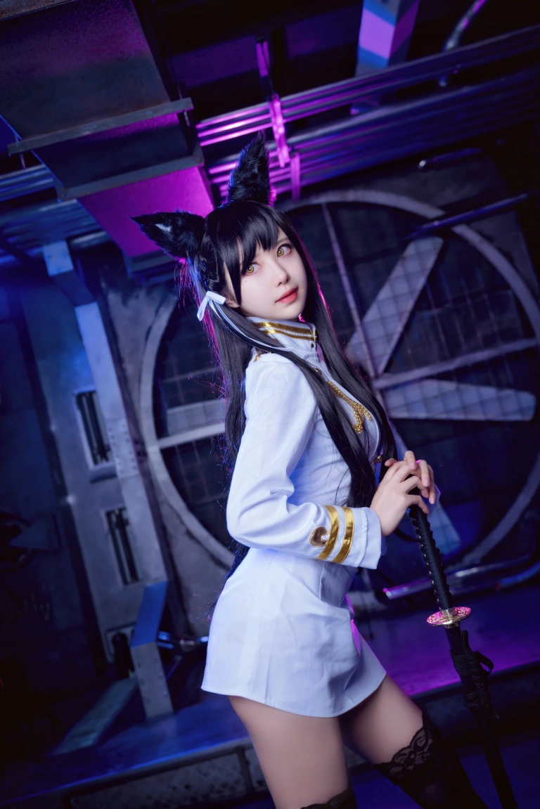 Shika小鹿鹿《2020爱宕两套》主题写真：17张全套美图