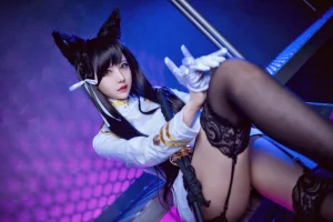 Shika小鹿鹿《2020爱宕两套》主题写真：17张全套美图
