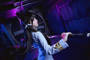 Shika小鹿鹿《2020爱宕两套》主题写真：17张全套美图