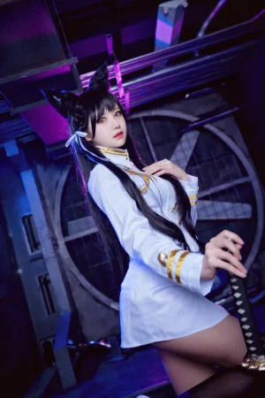 Shika小鹿鹿《2020爱宕两套》主题写真：17张全套美图