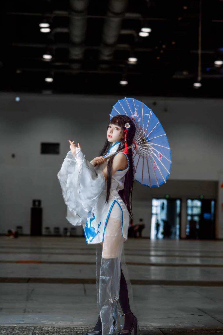 Shika小鹿鹿《逸仙》主题写真：9张全套美图