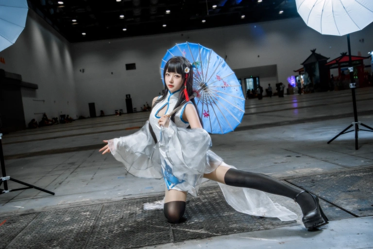 Shika小鹿鹿《逸仙》主题写真：9张全套美图
