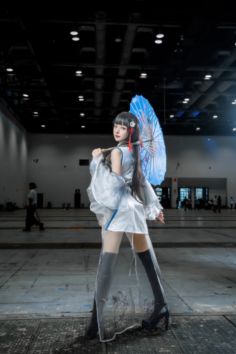 Shika小鹿鹿《逸仙》主题写真：9张全套美图