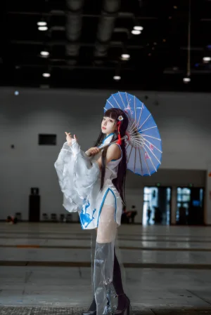 Shika小鹿鹿《逸仙》主题写真：9张全套美图
