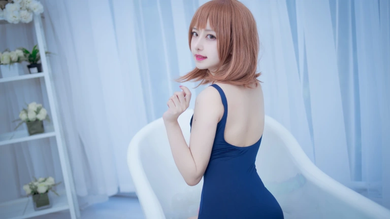 Shika小鹿鹿《JK&死库水》主题写真：20张全套美图