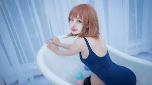 Shika小鹿鹿《JK&死库水》主题写真：20张全套美图
