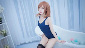 Shika小鹿鹿《JK&死库水》主题写真：20张全套美图