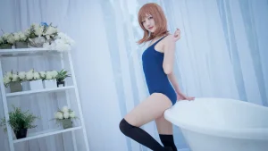 Shika小鹿鹿《JK&死库水》主题写真：20张全套美图