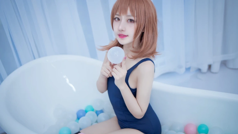 Shika小鹿鹿《JK&死库水》主题写真：20张全套美图