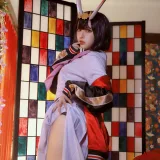 Shika小鹿鹿《酒吞童子》主题写真：15张全套美图