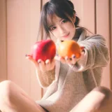 Shika小鹿鹿《小鹿日和 绘事空（上下册）》主题写真：40张全套美图