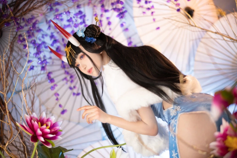 Shika小鹿鹿《能代旗袍》主题写真：19张全套美图