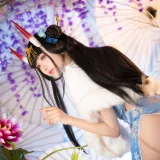Shika小鹿鹿《能代旗袍》主题写真：19张全套美图