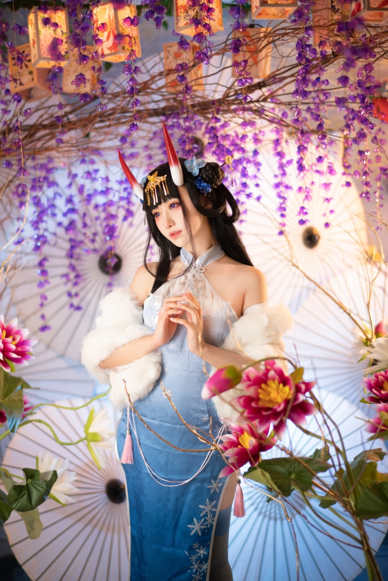 Shika小鹿鹿《能代旗袍》主题写真：19张全套美图