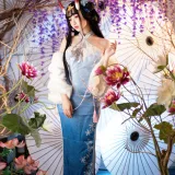 Shika小鹿鹿《能代旗袍》主题写真：19张全套美图
