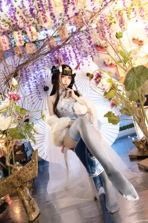 Shika小鹿鹿《能代旗袍》主题写真：19张全套美图