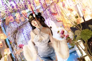Shika小鹿鹿《能代旗袍》主题写真：19张全套美图